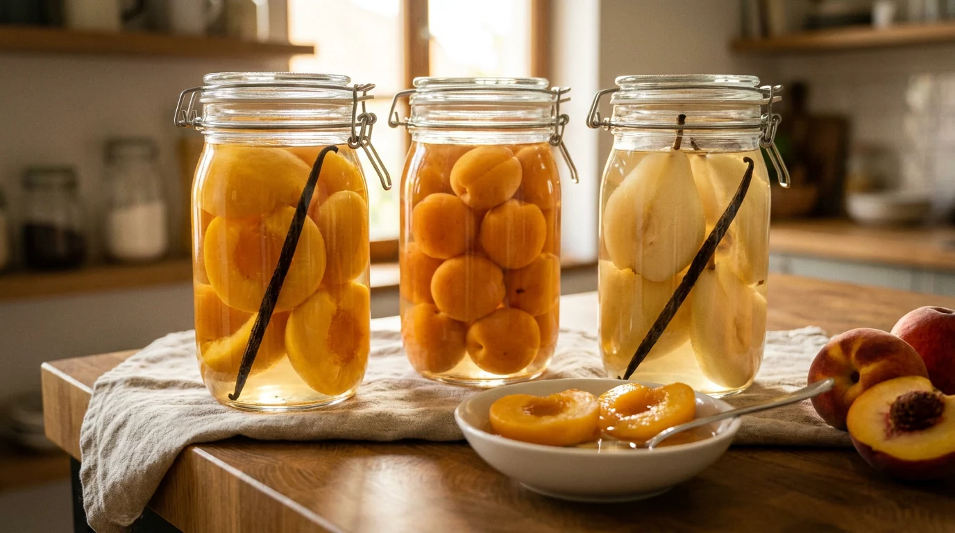 Quand les fruits débordent du panier : mes bocaux de fin d été