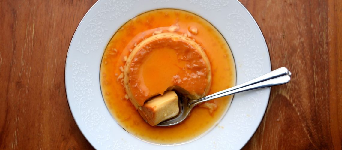 flan vanille doré